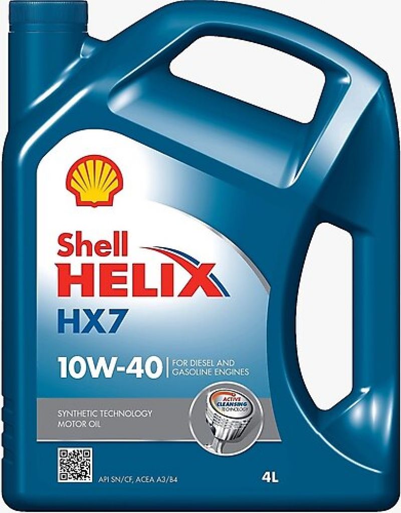 0012 Shell Helix HX7 10W-40 Motor Yağı